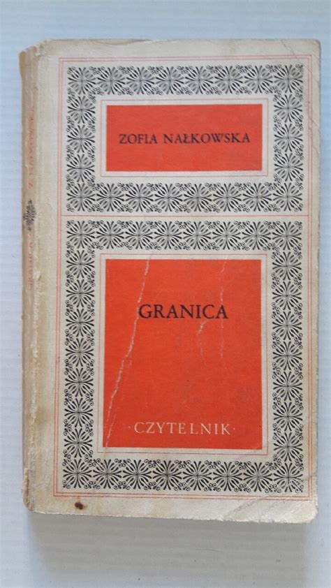 Granica Zofia Nałkowska Świdnica Kup teraz na Allegro Lokalnie