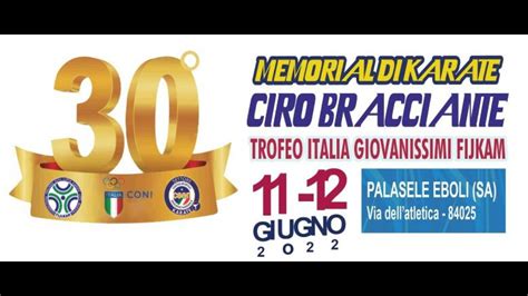 MEMORIAL CIRO BRACCIANTE 2022 YouTube