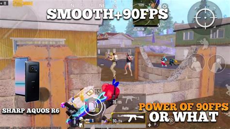 Power Of 90 FPS Or What Sharp Aquos R6 Pubg Test Aquos R6 Pubg