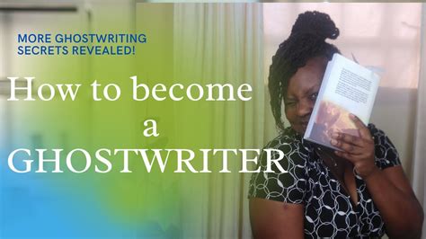 How To Become A Ghostwriter YouTube