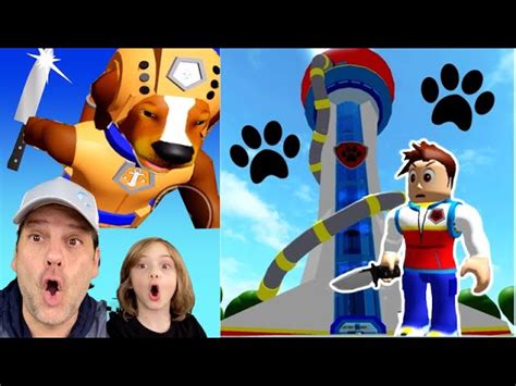 Paw Patrol ROBLOX TURM AUSBRUCH Survive The Lookout 60 OFF