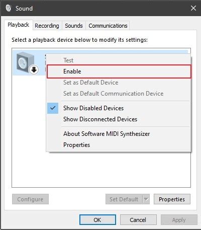 Fix No Sound After Windows 10 Update