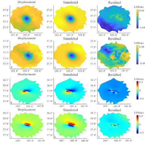 Coseismic Deformation Fields Of The And Menyuan Earthquakes