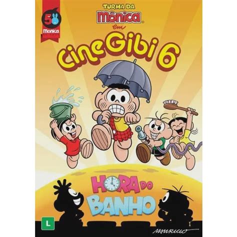 Turma da monica cine gibi 6 dvd original lacrado em Promoção na Americanas