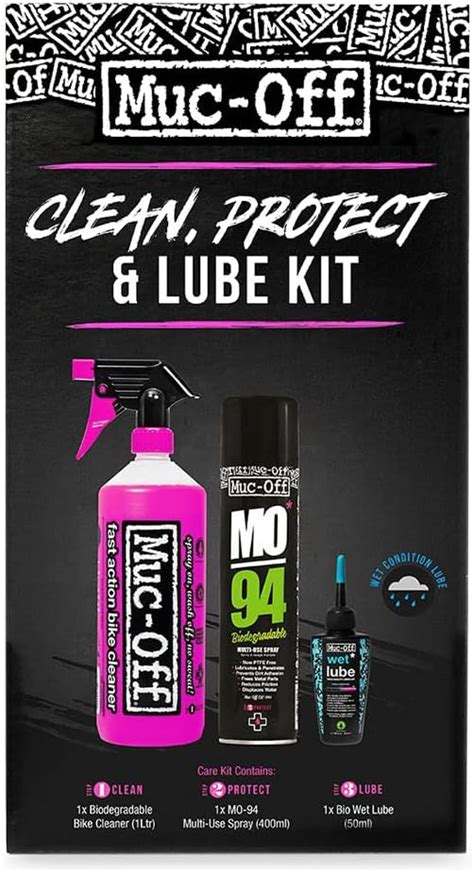 Muc Off Il Kit Di Pulizia Per Bici Protect Lube Include Detergente