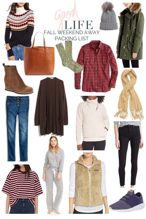 what to pack: fall weekend away! | Weekend outfit fall, Fall weekend ...