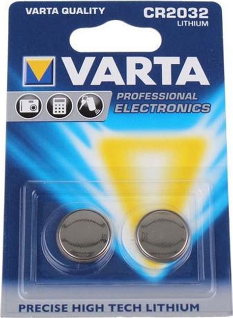 Bol Varta CR2032 Lithium 3V Batterij 2 Stuks