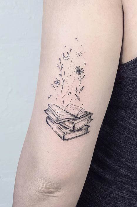 fantasy book tattoo ideas - Tempie Madrigal