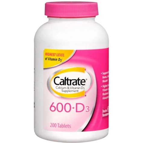 Caltrate 600 D Tablets 200 Tablets Pack Of 2