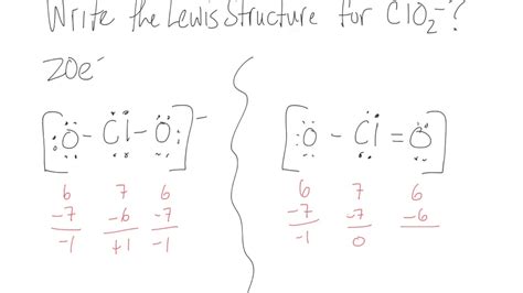 Lewis Structure Chlorite Ion Youtube