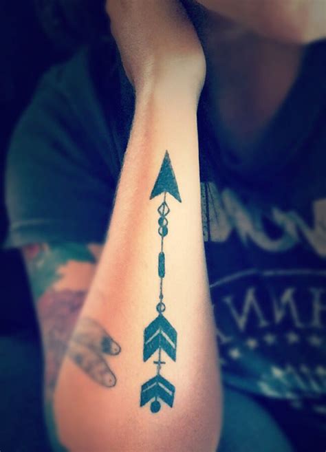 Arrow Tattoo Design On Arm