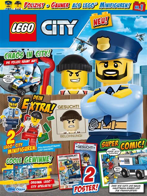 Lego City Magazin Blue Ocean Stellt Neues Heft Vor Zusammengebaut