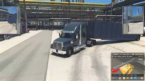 American Truck Simulator I Delivering Frac Tank Youtube