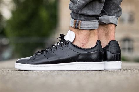 Adidas Stan Smith Core Black White Sneaker Bar Detroit