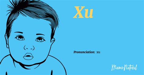 xu  meaning origin popularity boy names  xu mama natural