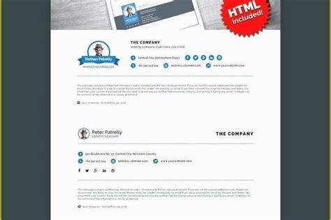 52 Free Email Signature Templates for Outlook | Heritagechristiancollege