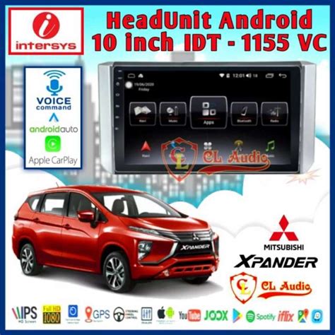 Jual Head Unit Android Intersys 10 Inch OEM Xpander New Livina Soket