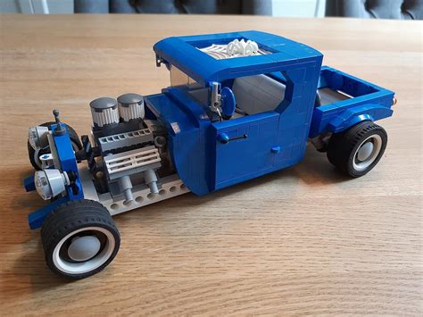 Lego Hot Rod Moc Lego Moc Hot Rod By Levs Lego Technic Creations Rebrickable Build