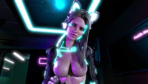 Cyberpunk Cowgirl Part Starring Alana VR Porn Video VRPorn