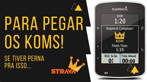 Strava Live Segments Como Configurar No Garmin Edge Youtube