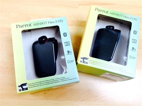 Test Parrot Minikit Neo Hd Le Kit Mains Libres Bluetooth Efficace Et