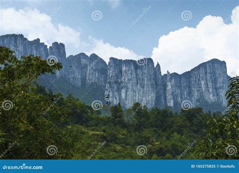 Mountains at Grand Canyon, Enshi Stock Image - Image of travel ...