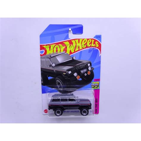 Jual Hot Wheels 1988 Jeep Wagoneer Abu Hitam Shopee Indonesia