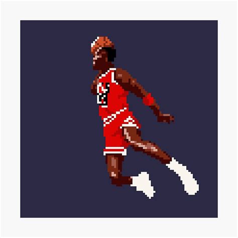 Pixel Art Air Jordan Michael Jordan Pixelation Air 44 Off