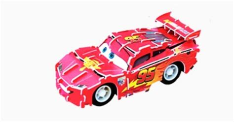 Puzzle D Cars Rayo Mcqueen Auto A Fricci N Disney Pixar Cuotas Sin