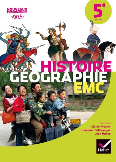 Histoire G Ographie Emc E D Manuel De L L Ve Editions Hatier