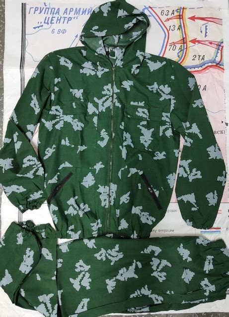 Russian Army KLMK Sniper Camo OVERALL Berezka Camouflage Suit VDV , ALL
