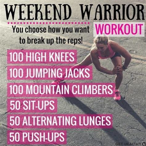 Weekend Warrior Workout