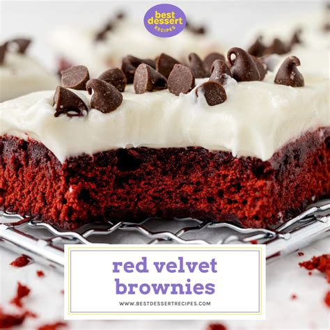 EASY Red Velvet Brownies Recipe An Elevated Box Mix Brownie