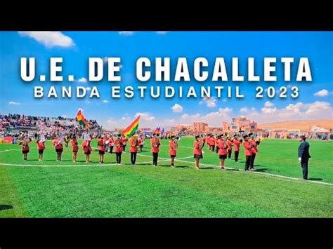 Concurso De Bandas Estudiantiles Distrito Pucarani U E Marco