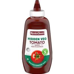 Save on Masterfoods Hidden Vegetable Tomato Sauce 500ml ½ Price History