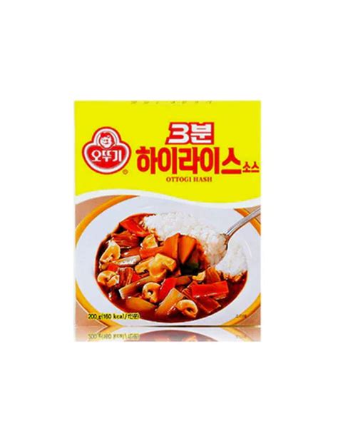 Ottogi Instant Hashed Beef Sauce 200g 내수용 오뚜기 3분 하이라이스 소스