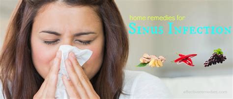 20 Natural Home Remedies For Sinus Infection Symptoms Relief