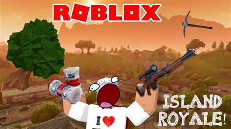 Fortnite In Roblox Roblox Island Royale Youtube