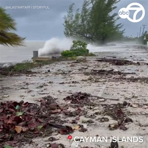 Video Shows Debris Washing Ashore From Hurricane Ian In The Cayman