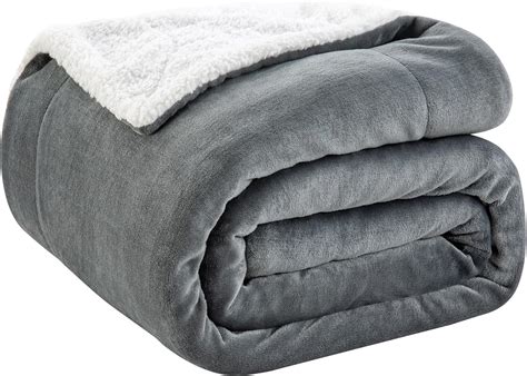 Amazon Bedelite Sherpa Fleece Blanket Thick Warm Blankets For