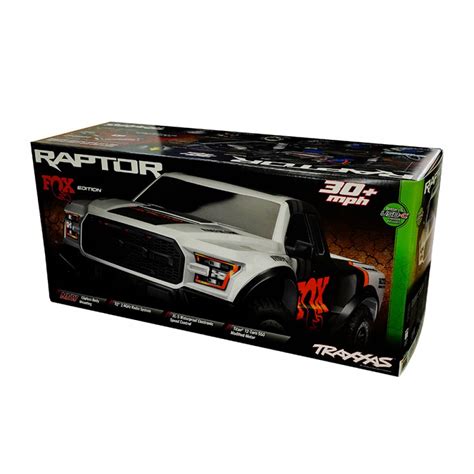 Traxxas 110 Ford F 150 Rtr 2wd Raptor Replica Truck Fox Edition Ep W Usb C Charger 24 Ghz