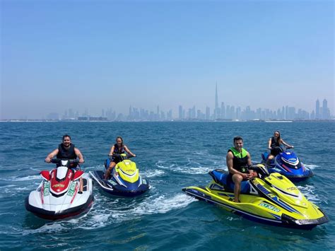 Dubaï Burj Al Arab et les îles du monde Excursion en jet ski