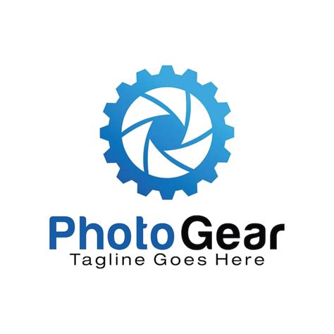 Designvorlage F R Das Logo Von Photo Gear Premium Vektor