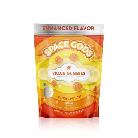 Space Gods Mega Dose THC Gummies Columbus Botanical Depot