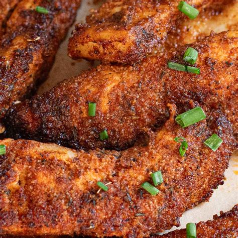 Blackened Chicken Tenders Recipe Popeyes Copycat