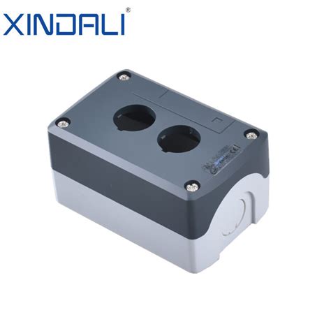 Xdl Be Pvc Plastic Two Holes Factory Push Switch Industrial Control