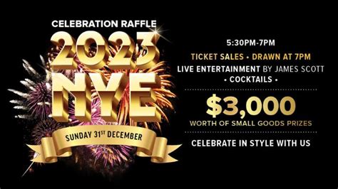 New Year’s Eve Celebration Raffle - Panthers North Richmond