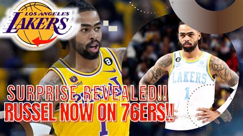 EPIC SWAP 76ERS ACQUIRES D ANGELO FROM LAKERS IN EXPLOSIVE MEGA DEAL