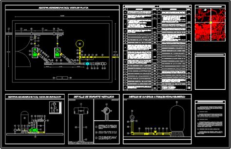 Hydropneumatic System DWG Detail For AutoCAD Designs CAD