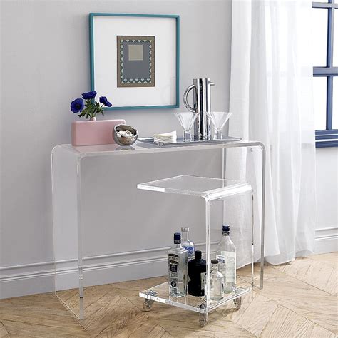 Peekaboo Acrylic C Table Acrylic Console Table Acrylic Side Table